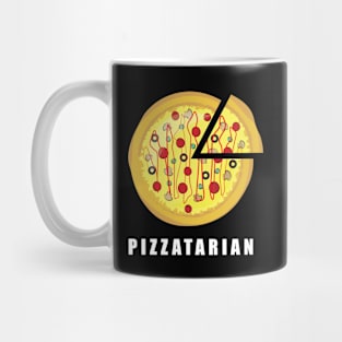 Pizzatarian - Funny Pizza Saying Mug